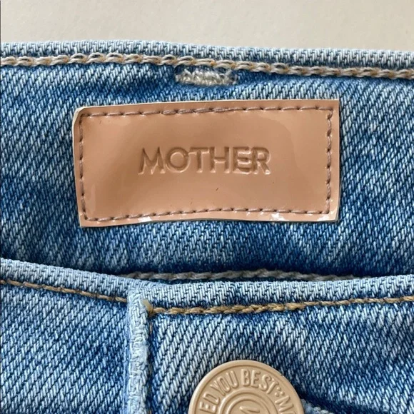 Mother The Insider Crop Step Fray Jeans – Limited Edition Wash, Size 24 (NWT) - Picture 5 of 13